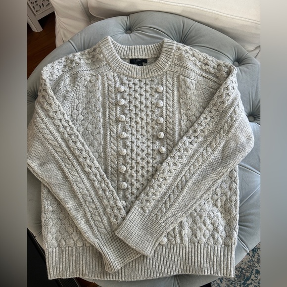 J. Crew Sweaters - J.crew pom pom sweater